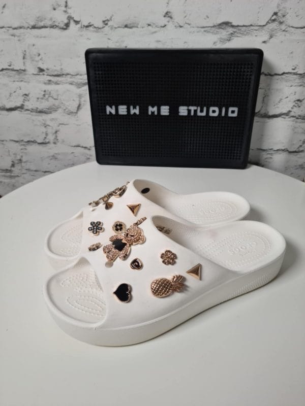 CROCS Unikatowe Klapki